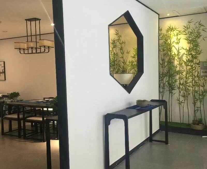蘇州海棠曉月徽派新中式家具店燈光設計方案