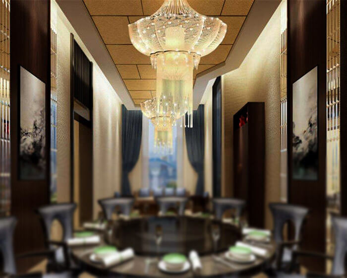 酒店吊燈報價，由源頭吊燈廠家直供